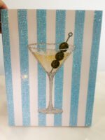 Blue stripped martini kit - Image 2