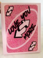 Pink love you more card kit - Image 2