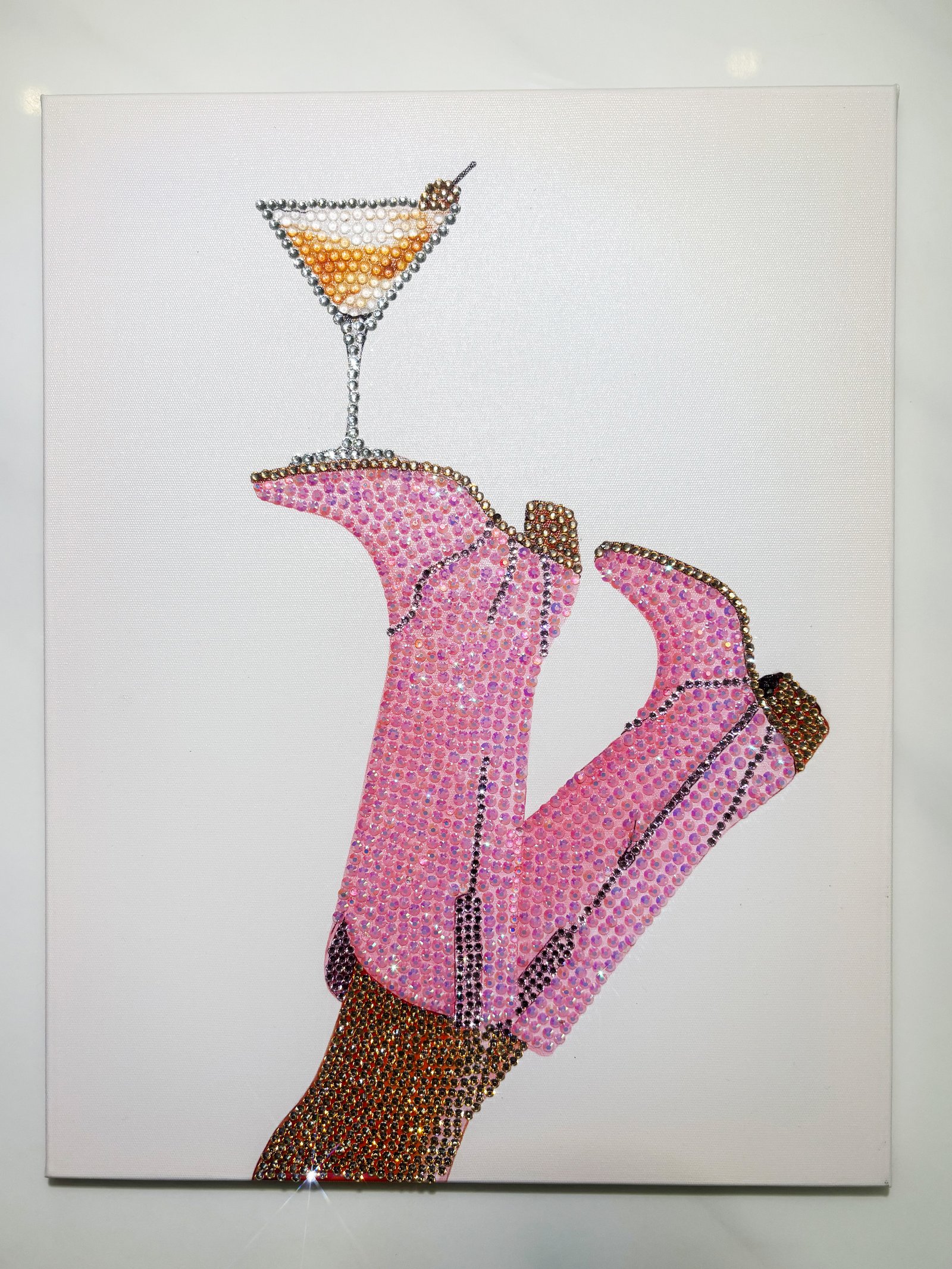 2026-4 Double pink boot martini kit - Image 1