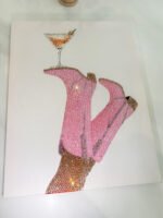 Double pink boot martini kit - Image 2